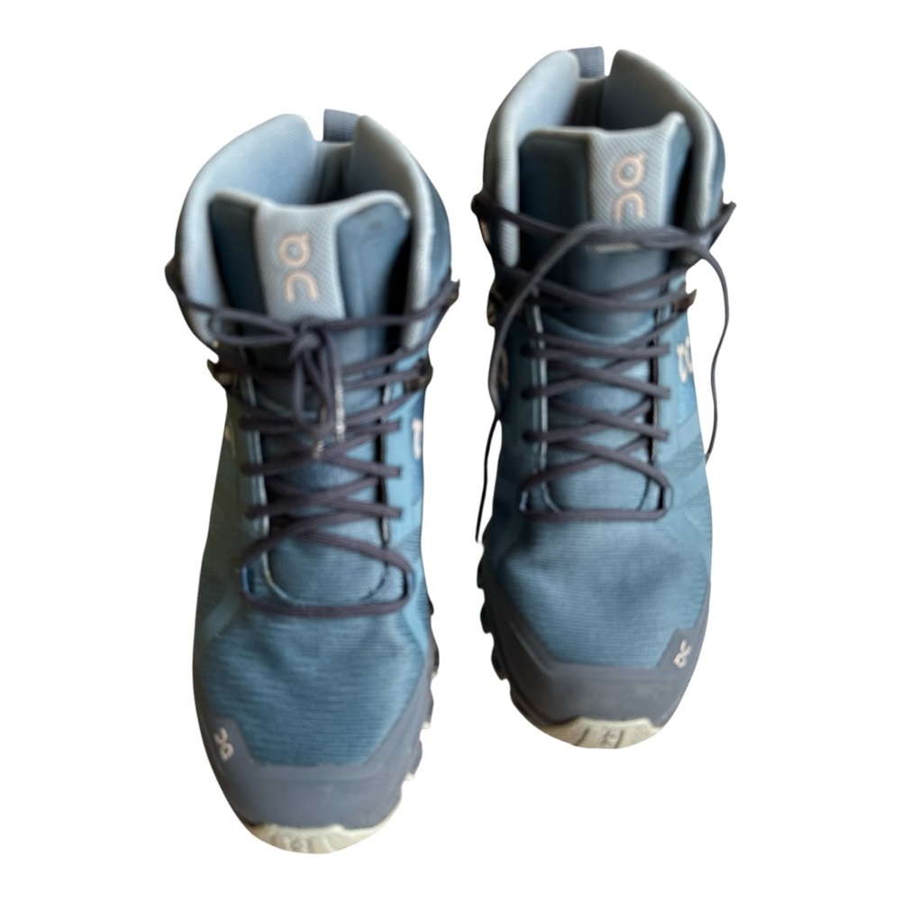On Running Cloudrock Mid Waterproof Hiking Boots Women’s Size 8 - Picture 5 of 12